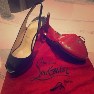 Christian Louboutin Slingback Heels
